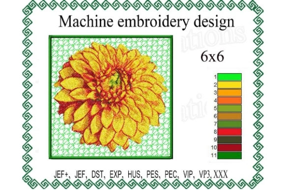 Photo Stitch Dahlia: A Delicate Touch for Gifts