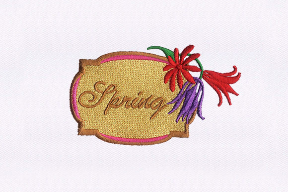 Spring Vines: A Fresh Embroidery Design for Craft Fairs